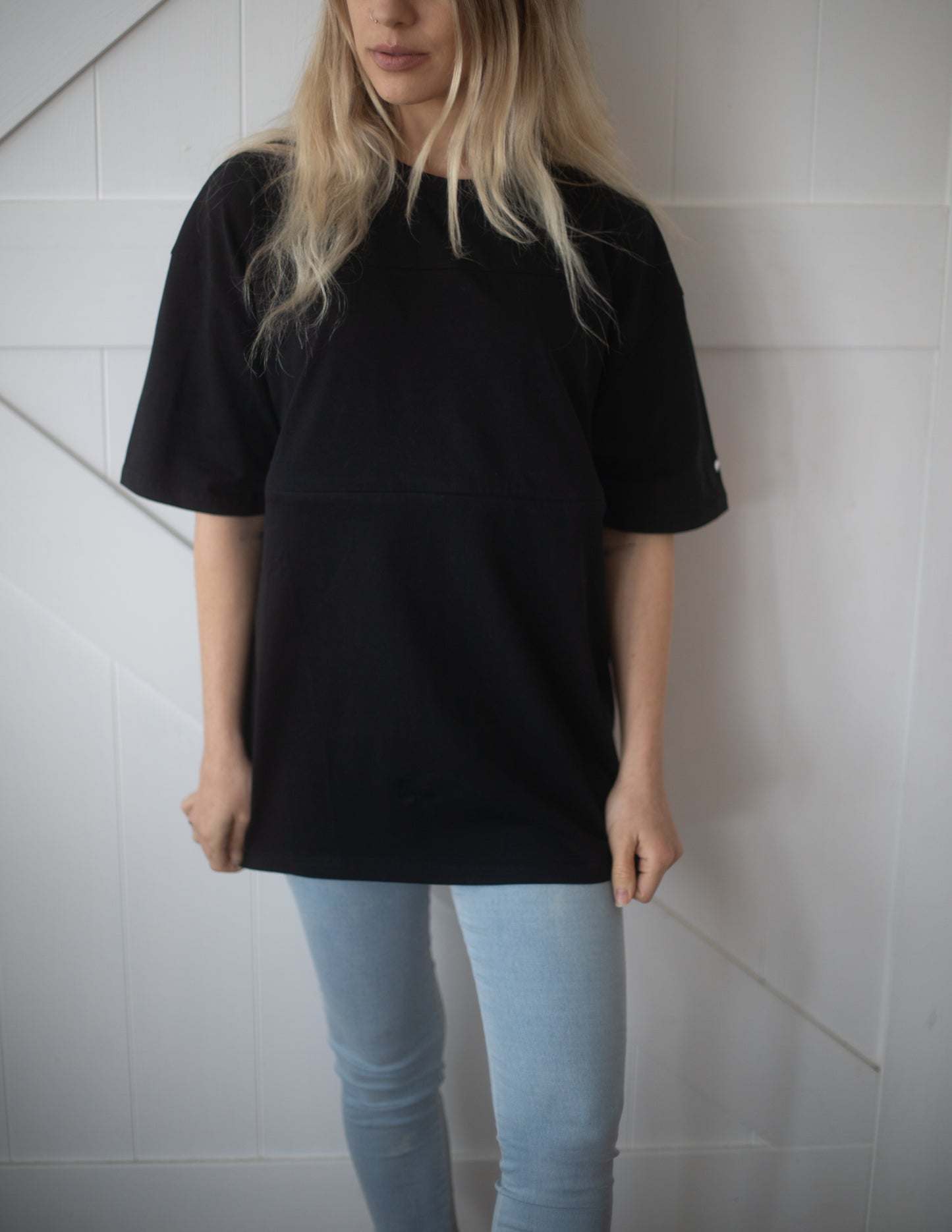 Midnight Black Breastfeeding Tee